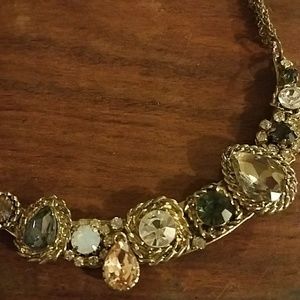 Brass Jewel Necklace